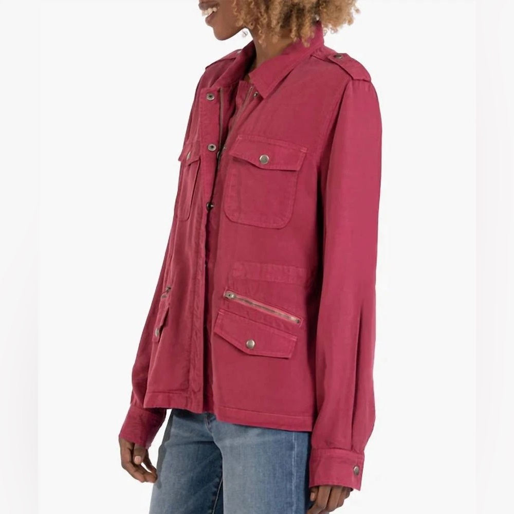 KUT from the Kloth Brinley Utility Jacket - Picture 2 of 12